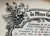 Le Mixed Gril French Advertising Black Transferware Platter Gien w/ Cow / Bovine