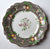 Antique Staffordshire Clobbered Brown Transferware Plate Ridgway Circa 1830 Hand Painted & Numbered