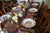 Huge Fruit Harvest Windsor Ware Platter pomegranate grapes etc Johnson Brothers