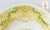 Spode Copeland Continental Views Yellow Polychrome Transferware 9 1/2" Dinner Plate