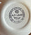 Vintage Adams English Ironstone Black Transferware Butter Pat or Salt Dip