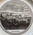 Antique Wedgwood Creamware Black Transferware Lausanne Switzerland Grazing Cattle Plate