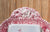 Vintage RARE  Spode Camilla Red Transferware Butter Dish Copeland
