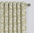 Waverly Verveine Rod Pocket Valance Green & Pale Yellow Paisley Curtain