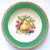 Set 5 Different Antique Hand Painted Botanical Fruit Transferware Plates English Cottage
