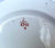 RARE Antique Yellow Pink & Brown Transferware Plate Circa 1830-40 Staffordshire