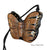 Timmy Woods Hand Sculpted Acacia Wood 🦋 Butterfly Purse Hand Bag Clutch