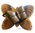 Timmy Woods Hand Sculpted Acacia Wood 🦋 Butterfly Purse Hand Bag Clutch