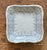 Pair of Antique Gray English Transferware Butter Pats or Salt Dips