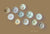 Instant Wall Display - Collection of Multicolored English Transferware Plates - 11 Mix n Match