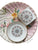 Antique Aesthetic Movement Royal Bonn Anton Hand Painted Pink & Yellow Blossoms Plate