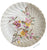 Antique Aesthetic Brown Transferware Royal Bonn Anton Hand Painted Pink & Yellow Blossoms Plate