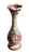 Vintage Red Tonquin English Transferware Rose Bud Vase Flowers Roses