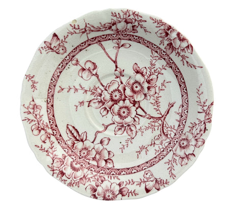 Instant Wall Display - Collection - Red English Transferware Plates 6 Mix n Match