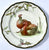 RARE Antique 1902 Royal Doulton Transferware Plate w/ Turkey Holly & Mistletoe