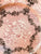 circa 1835 Rare Pink Two Color Transferware Plate Etruscan Festoon Ridgway