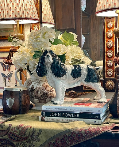 RARE Huge 14” X-Large Vintage Melba Ware England English Springer Spaniel Figurine