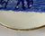 Antique Arthur Wood Blue Transferware Teapot Trivet / Hot Plate Horses