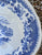 Huge 18” Blue & White Chinoiserie Platter Wood & Sons Seaforth Seaforth Sea Port Seaside Village