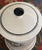 Large Vintage English Black & White Transferware Advertising RICE Canister Jar