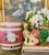 19-20C Antique English Garden Flowers RUM Liquor Keg Spirits Barrel  IDEAL FOR LAMP