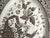 Large Victorian Aesthetic Movement Brown Transferware Platter Antique Wedgwood Beatrice