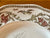 RARE Antique Brown Pink Transferware Staffordshire Thanksgiving Turkey Plate Royal Cauldon
