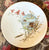 Antique Aesthetic Movement 🐰Rabbits Wheat 🌾 & Orchids Flowers Encrusted Gilded Plate