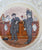 Antique English Pub Plate Transfer Ware Humorous Saloon A SHORT SPORT / Bar Decor no. 1 of 6