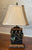 Brand New Dimensional Sparrows Blue & Brown Birds 🐦 Lamp w/ Square Shade & Bird Finial