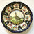 Copeland Spode Upland No 4 Blackcock Game Bird Enameled Clobbered Antique Bi Color Transferware Plate