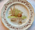 19C Antique Woodland Stag Aesthetic Movement Transferware Plate Brown Westhead Moore
