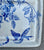 Antique English Victorian Blue Transferware Cheese Keep Song Birds Roses Aesthetic Movement