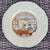 Antique English Creamware "WHAT'S YOURN, GENTS?" Pub Plate / Bar Decor # 2 of 6