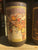 Set of 6 1968 Jim Beam Masters Vintage Drinking Glasses / Tumblers Famous Paintings Artists