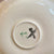 Antique Ridgway Brown & Green Bi Color Transferware Tea Cup & Saucer Garden in Church Yard