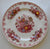 10” Masons English Ironstone Red Polychrome English Transferware Plate Fruit Basket Hand Painted Fruits