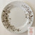 Vintage Meakin English Ironstone Brown Transferware Plate Essex Harvest Poppies
