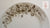 Vintage Meakin English Ironstone Brown Transferware Plate Essex Harvest Poppies