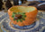 Pumpkin Shaped Autumn Fall Soup Salad Dessert or Candy Bowl