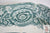 Antique Teal Copeland Garrett Late Spode Transferware Plate Ornate Urn Scrolls Thistle