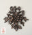 Architectural Autumn Ribbon & Fruit Over Door Picture Topper French Etienne