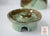 Rare Royal Staffordshire Silver Overlay Green Glaze Chocolate Coffee Pot Brown Transferware Rural Scenes Jenny Lind