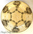 Circa 1835 Yellow Bi Color Transferware Round Platter Etruscan Festoon Ridgway VERY RARE