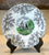 RARE Black Transferware Saucer Plate English Fox Hunt Scene Spode Copeland