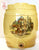 Black Transferware  Cries of London Liquor Barrel DECANTER FOR LAMP / BAR