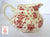 Rare Royal Staffordshire China Cabinet Toile Red Transferware Creamer w/ Teapot Ginger Jar Tea Cup Pattern