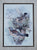Nature Lovers Instant Wall Decor!  Framed Birds & Nest Print w/ 7 Mix n Match Brown Transferware Bird & Botanical Plates