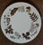 Nature Lovers Instant Wall Decor!  Framed Birds & Nest Print w/ 7 Mix n Match Brown Transferware Bird & Botanical Plates