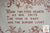 Romantic Love Red Floral Toile Transferware Plaque English Ironstone When Two Hearts Unite
